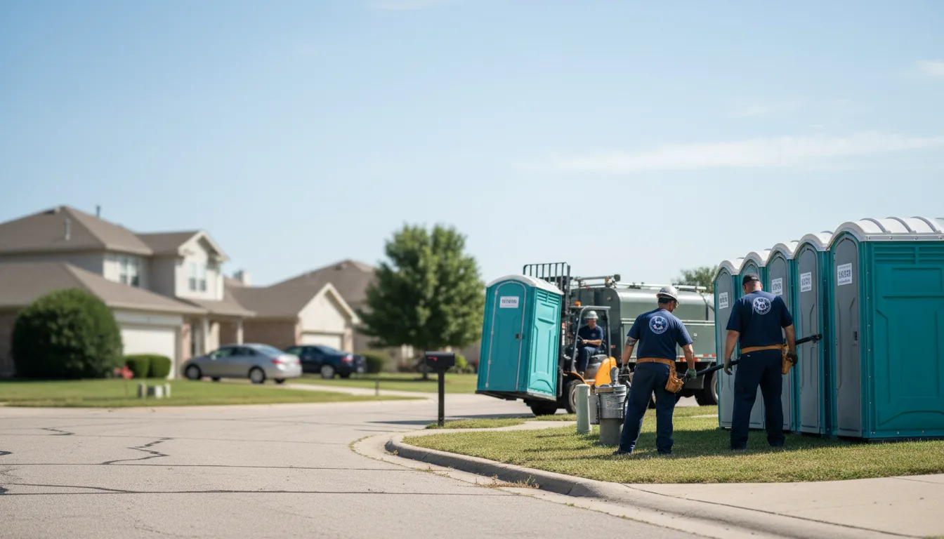 Porta Potty Rental in Brockton, PA near me